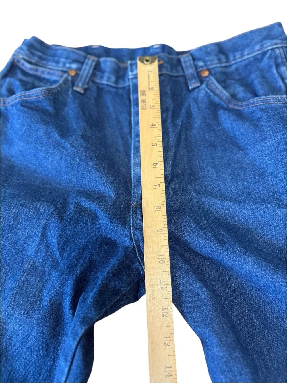 Wrangler Jeans Mens 32x29 Blue 936PWD Slim Straight Cowboy Cut Denim 2 Pairs
